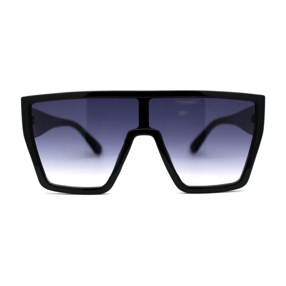 Women Sunglasses Thick Frame Rectangular Frame Fashion Shades Designer Style New - Picture 5 of 8